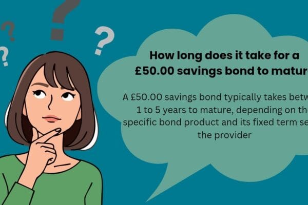 How Long Does It Take $50. Savings Bond to Mature