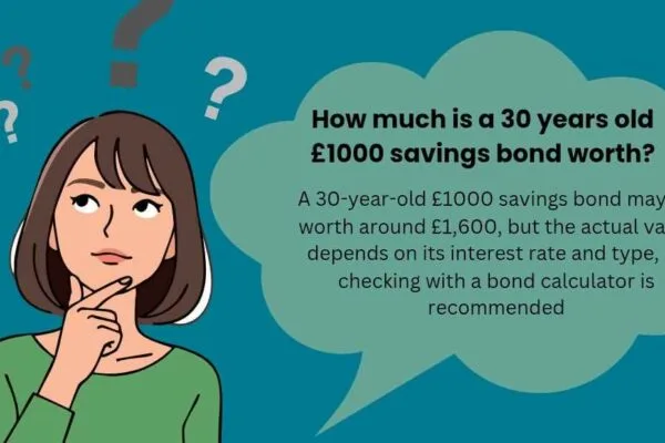 How Much Is 30 Years Old $1000 Savings Bond Worth